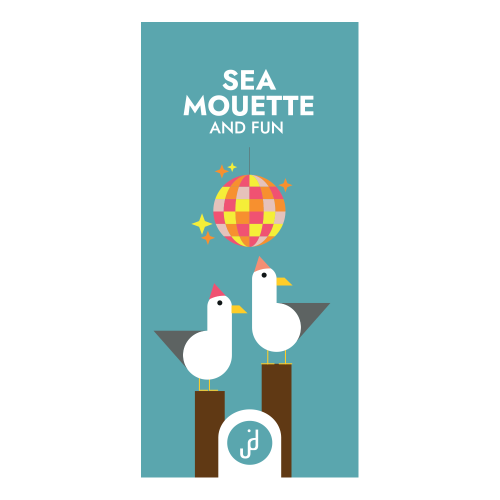 Fourreau "Sea Mouette and Fun"