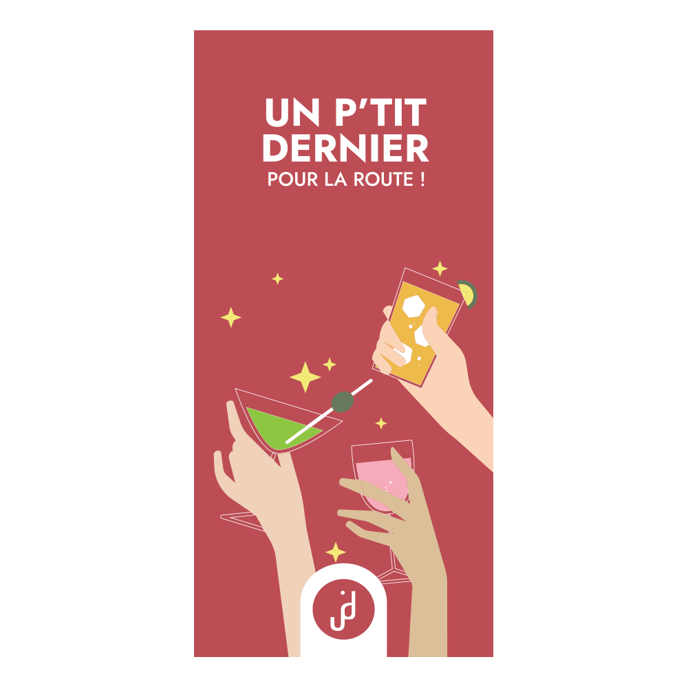 Fourreau "Un p'tit dernier pour la route"